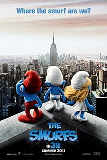 The Smurfs movie poster