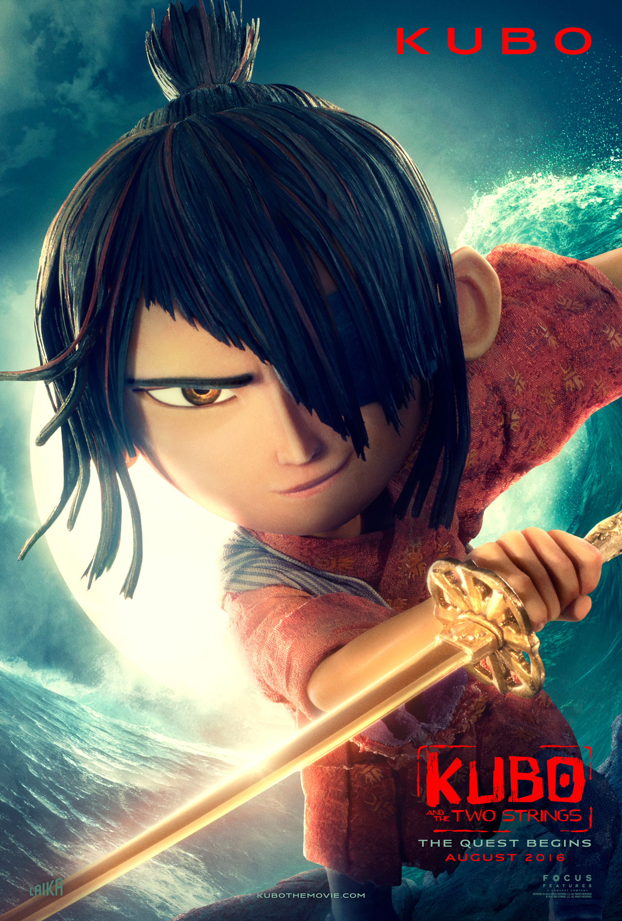 Kubo and the Two Strings Movie Poster